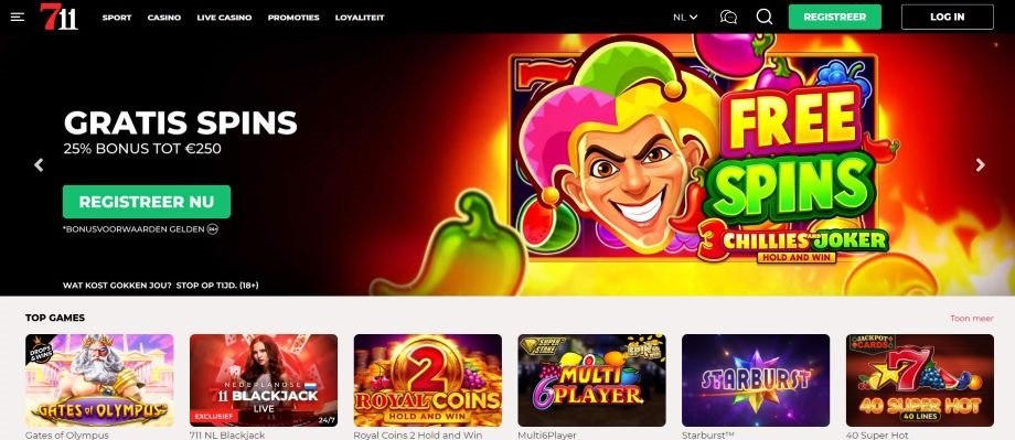 711 casino review