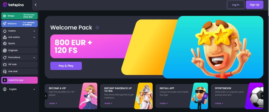 betspino casino review