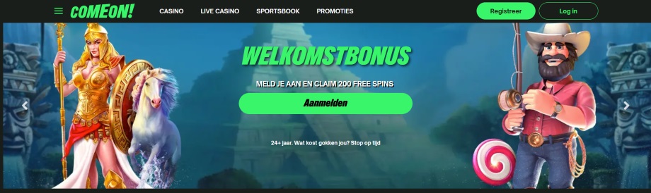 comeon casino review