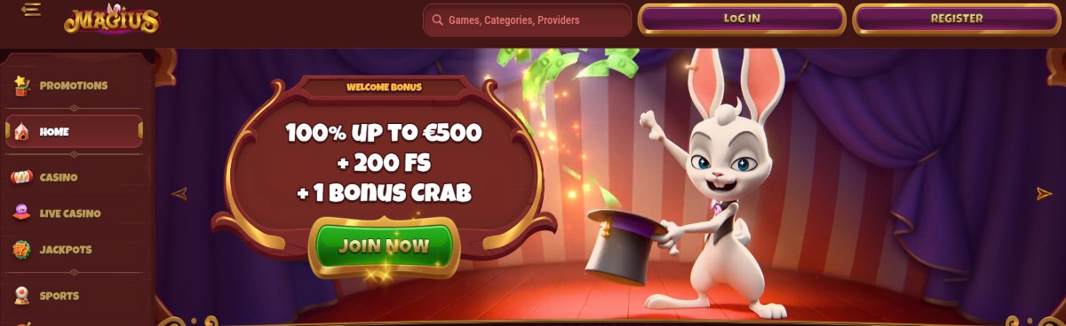 magius casino review