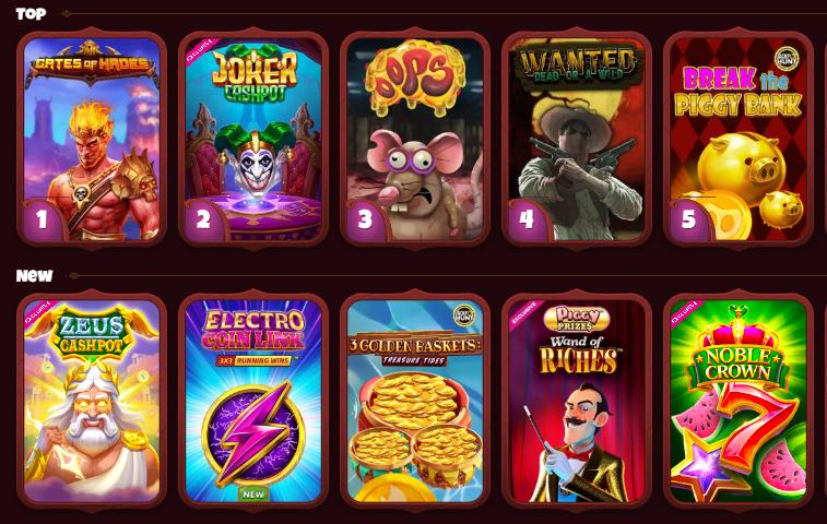 magius casino spellen
