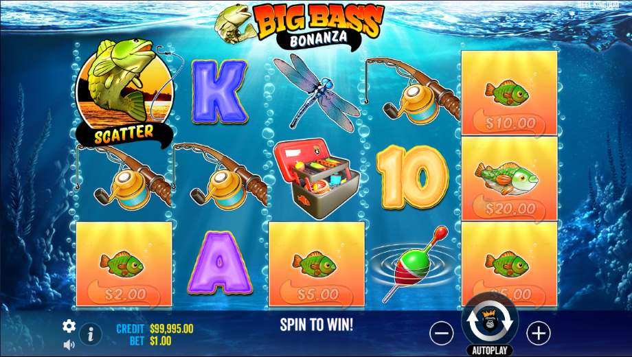 big bass bonanza slot gameplay