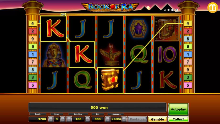 book of ra slot gameplay