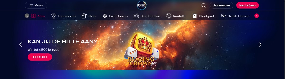 oria casino review