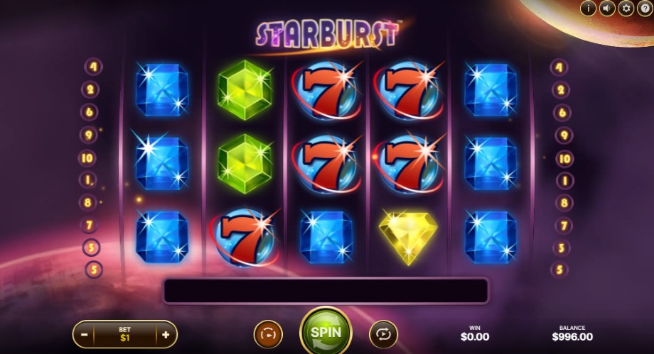starburst slot gameplay