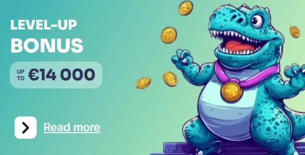 bino bet level up bonus tot e14 000 aan beloningen voor actieve spelers