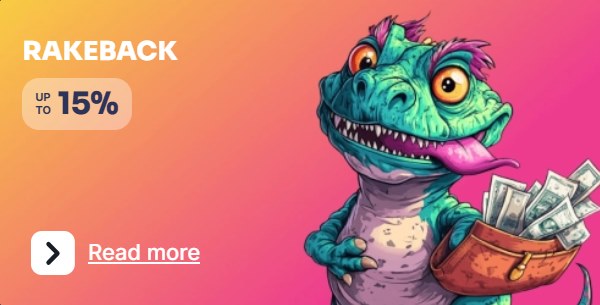 bino bet rakeback bonus tot 15 terug op al je inzetten