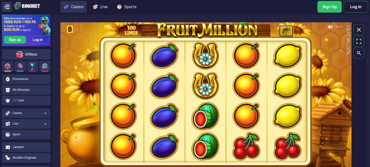 mening over deze level up bonus bij bino bet