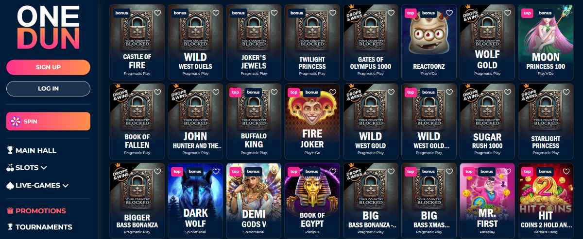 persoonlijke beoordeling van de onedun casino tiende stortingsbonus