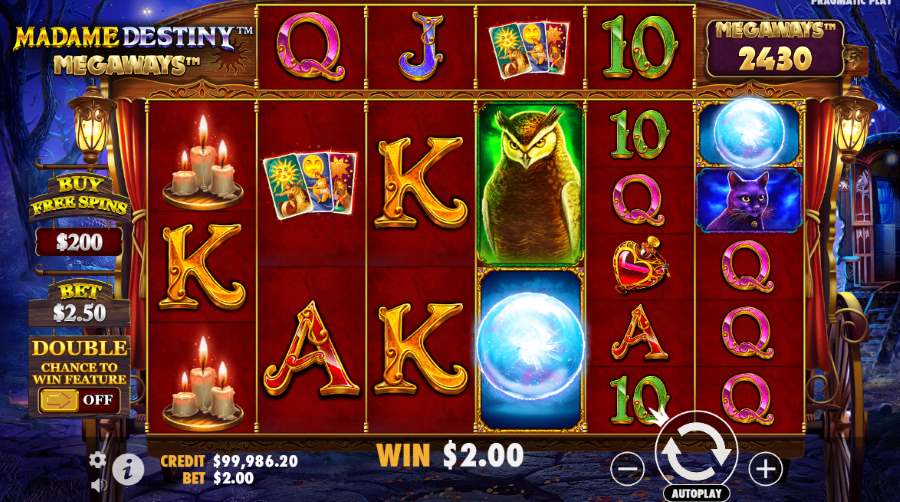 gebruikerservaring met madame destiny slot