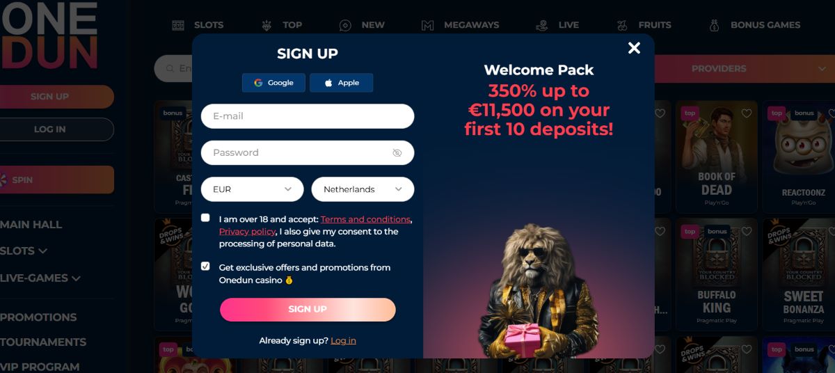 stap voor stap handleiding zo claim je de onedun bonus