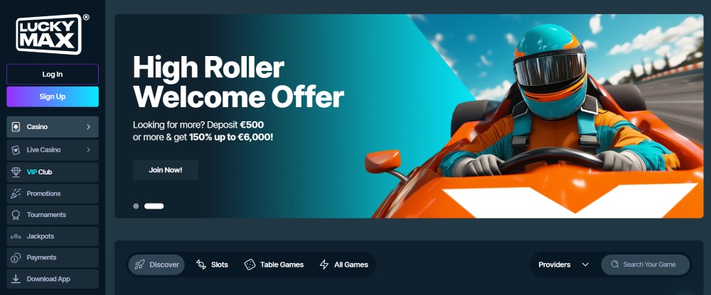 luckymax casino review
